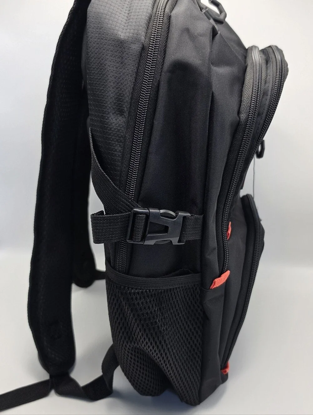 Beverly Hills‎ Polo Club Unisex Backpack Cushioned Straps Color Black